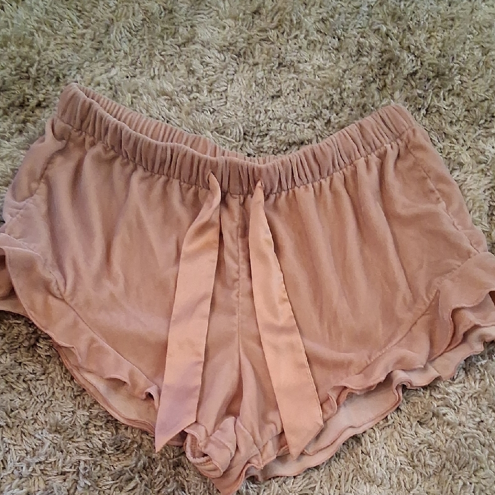 Victoria's Secret Blush Ruffle Shorts
